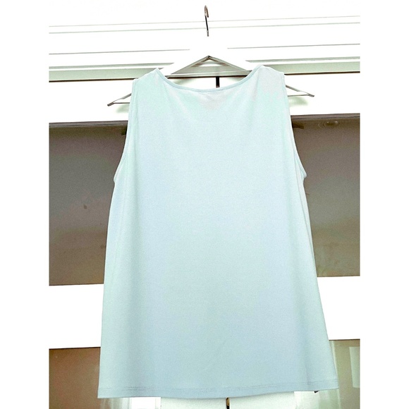 JOE FRESH  |  Sleeveless Pleated Front Blouse - Picture 2 of 4